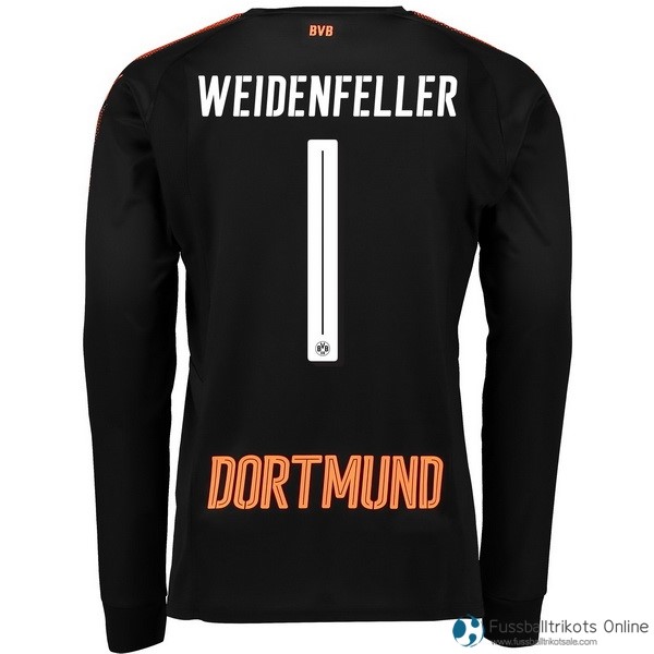 Borussia Dortmund Trikot Heim ML Torwart Weidenfeller 2017-18 Fussballtrikots Günstig